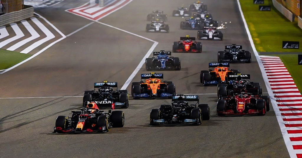 F1 race time