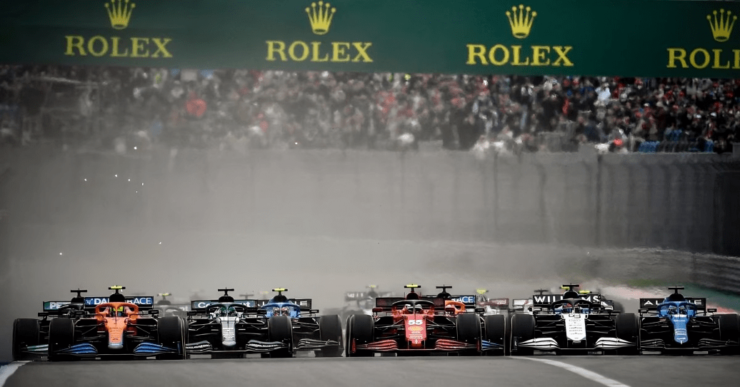 F1 race time