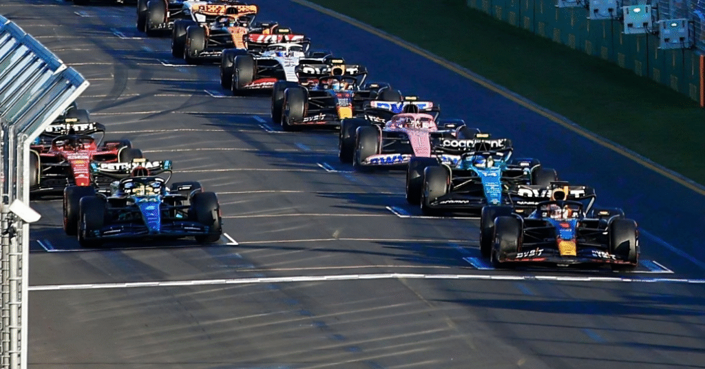 F1 race time