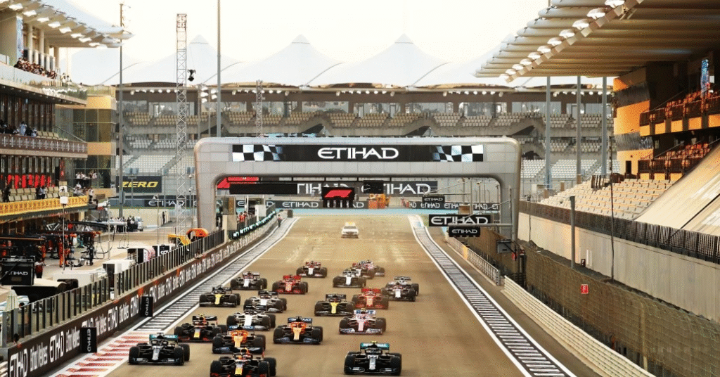 F1 race time
