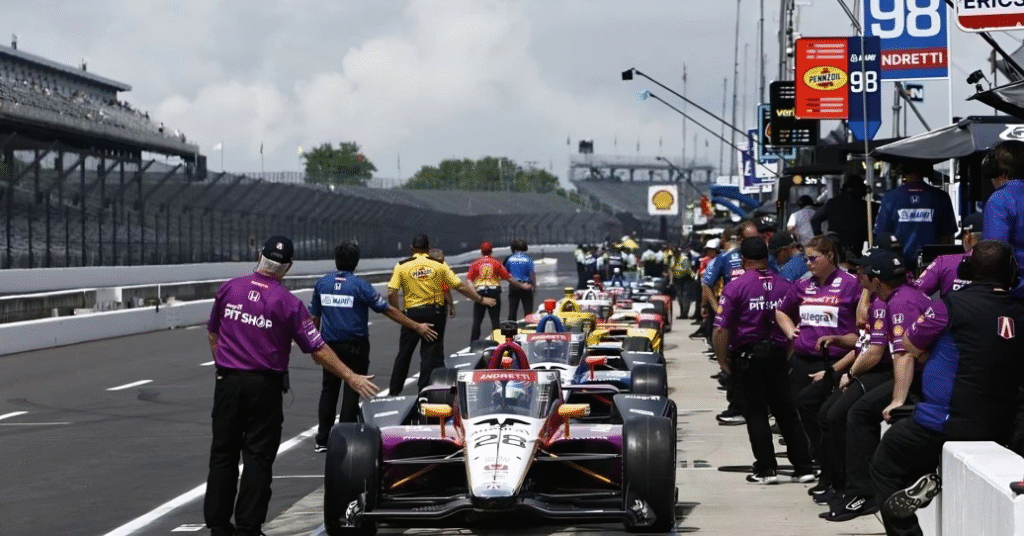 Indy 500 qualifying