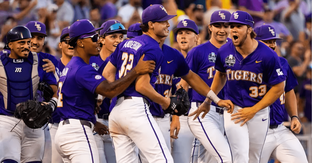 LSU vs Coastal Carolina pitching CWS Game