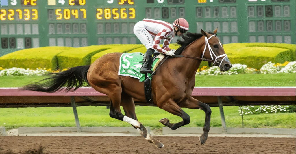 Journalism horse next race