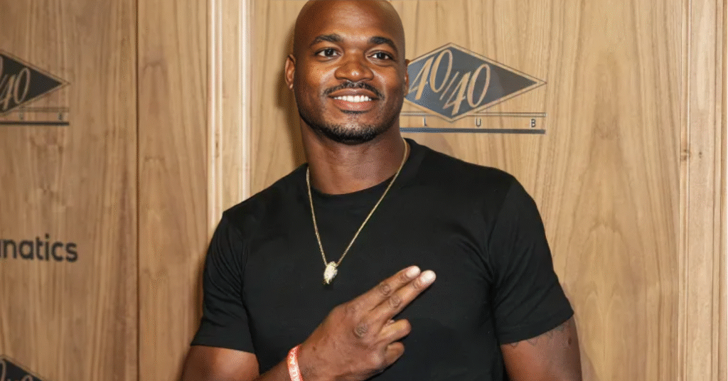 Adrian Peterson poker fight