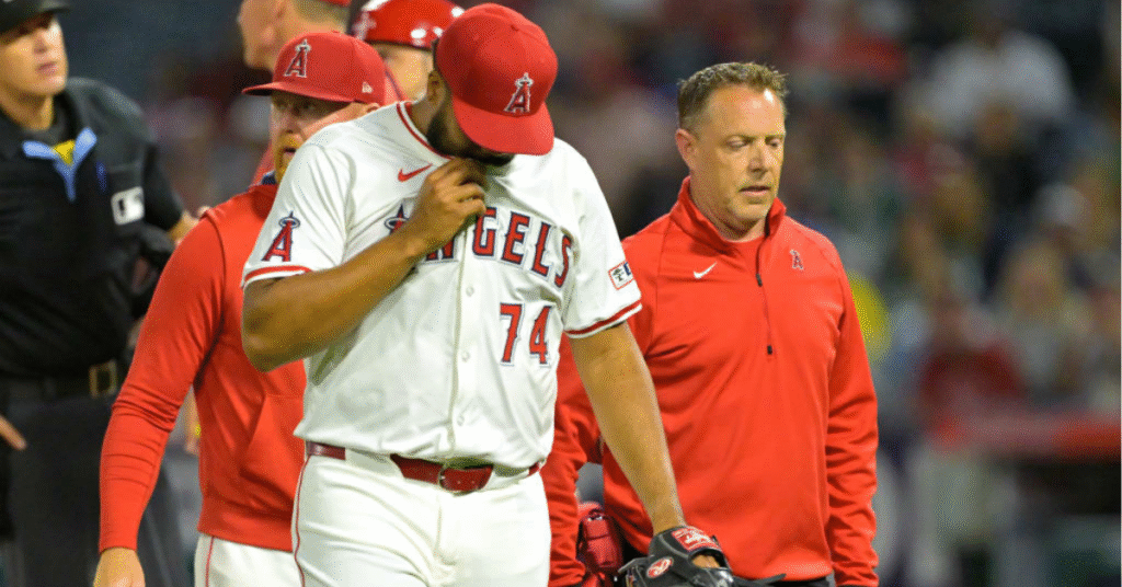 Angels baseball Kenley Jansen injury