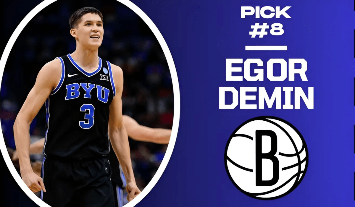 Brooklyn Nets Egor Demin NBA Draft