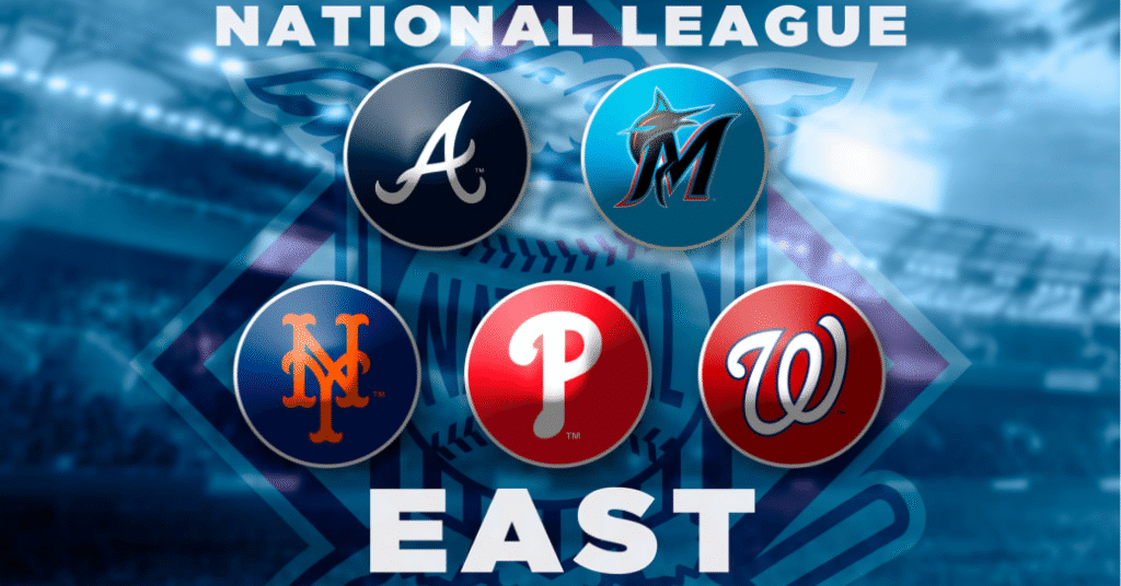 NL East standings