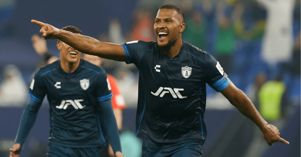 Real Madrid vs Pachuca Salomón Rondón