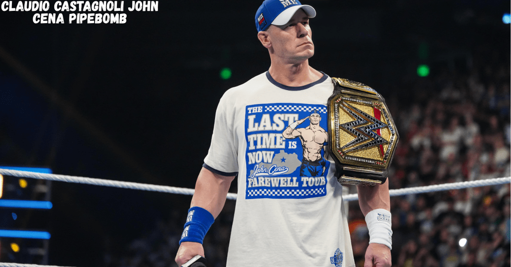 Claudio Castagnoli John Cena pipebomb