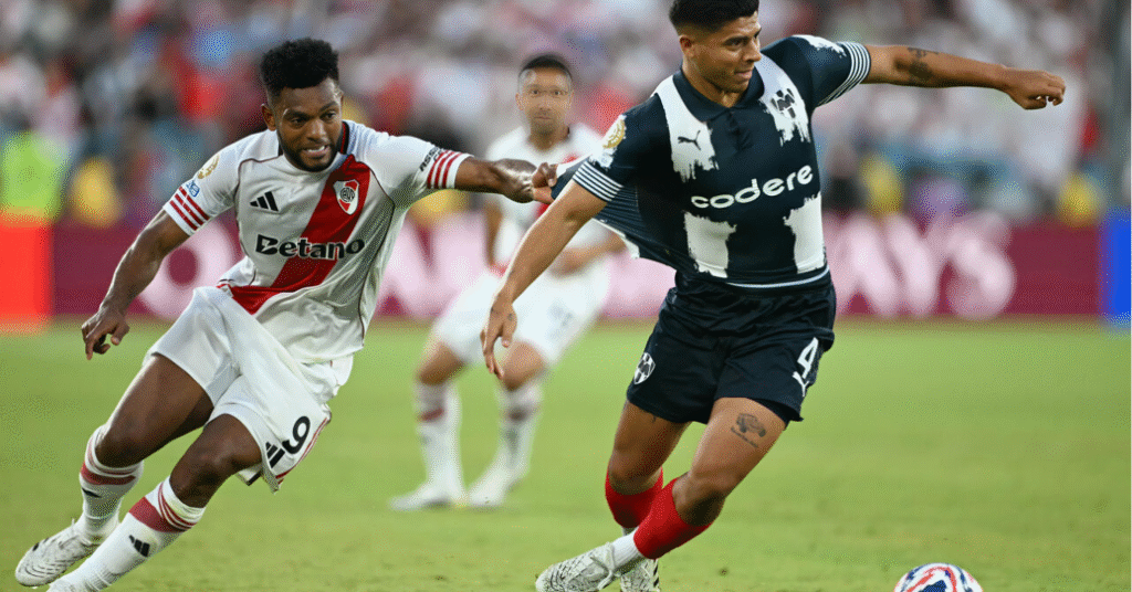 River Plate vs Monterrey Facundo Colidio