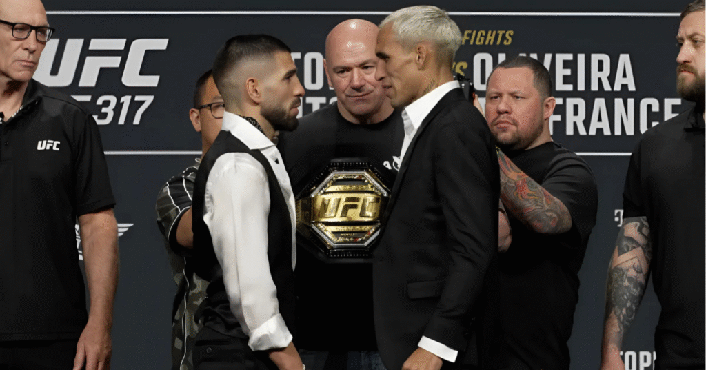 Beneil Dariush Moicano UFC 317 press conference