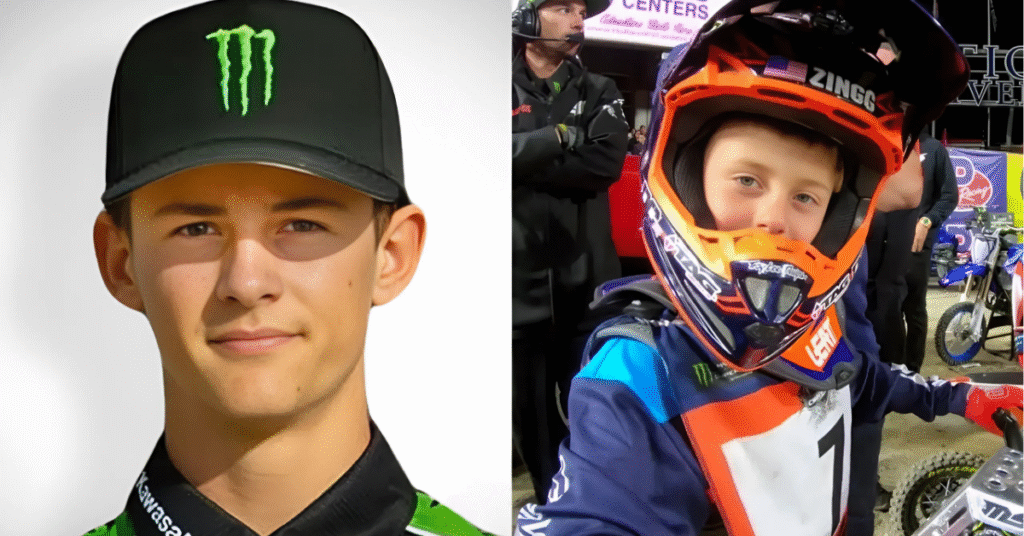Aiden Zingg crash Mammoth Motocross