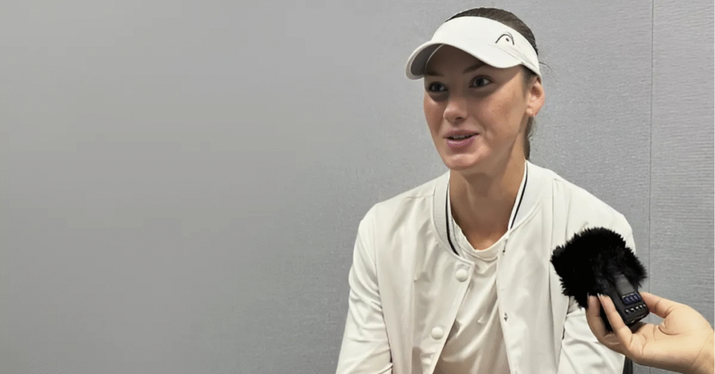 Carson Branstine Aryna Sabalenka Wimbledon