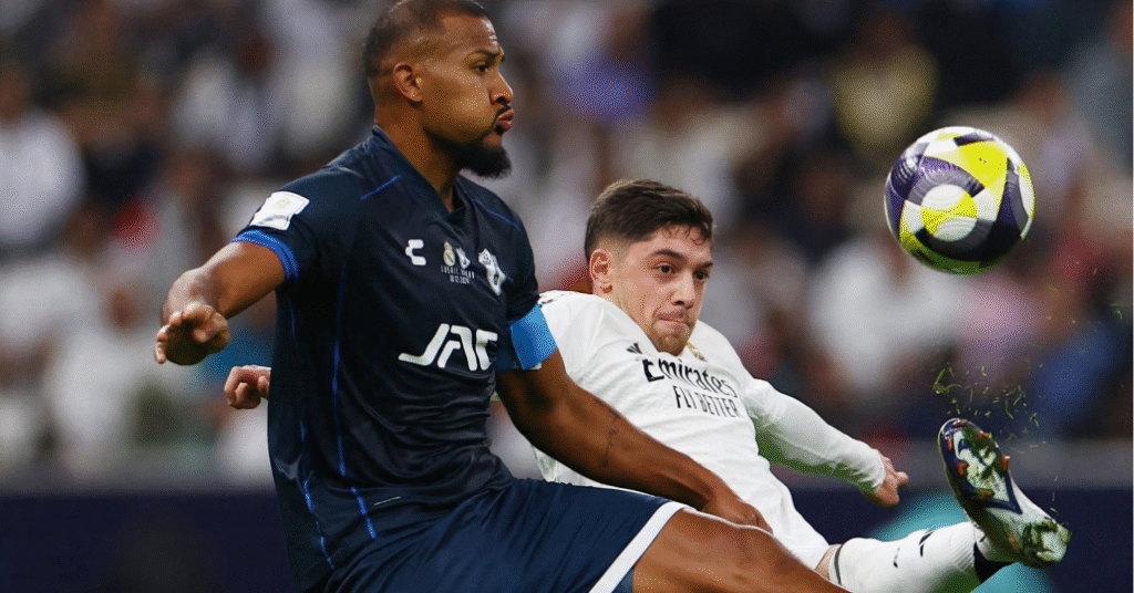 Real Madrid vs Pachuca Salomón Rondón