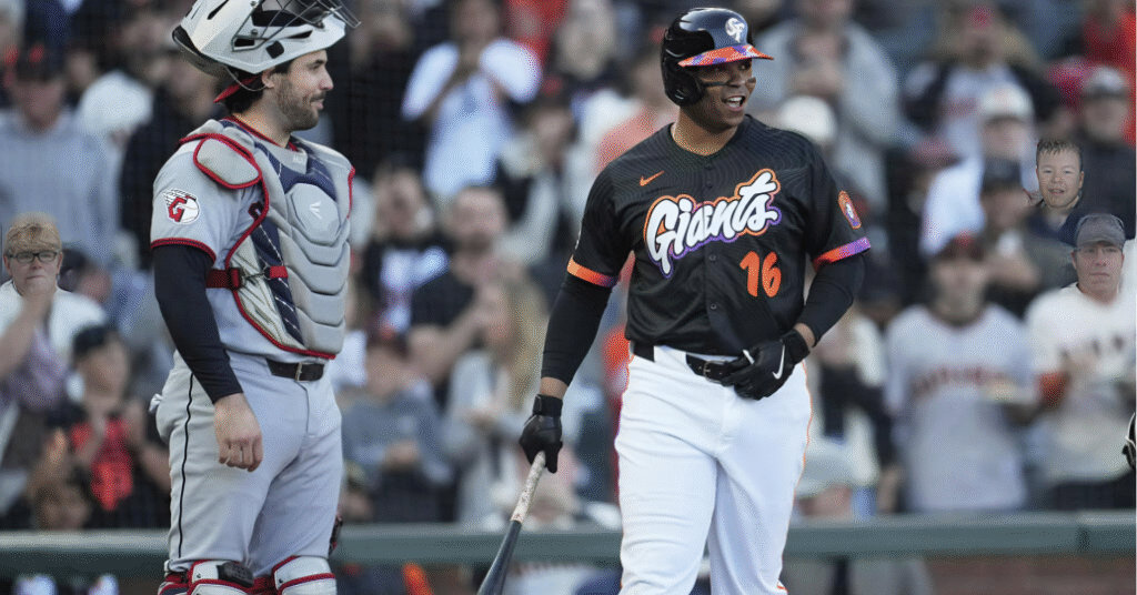 Guardians vs Giants 2025 Devers debut