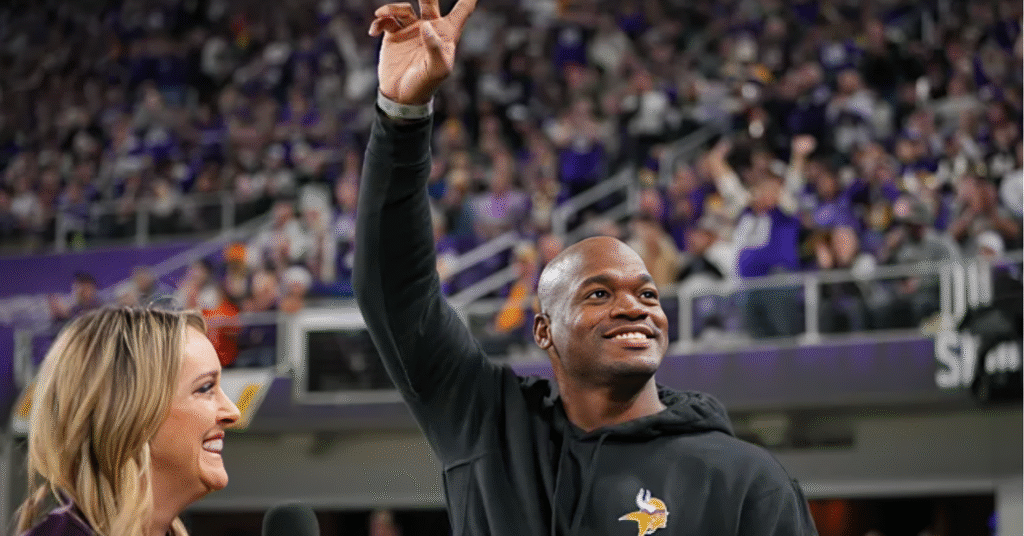 Adrian Peterson poker fight