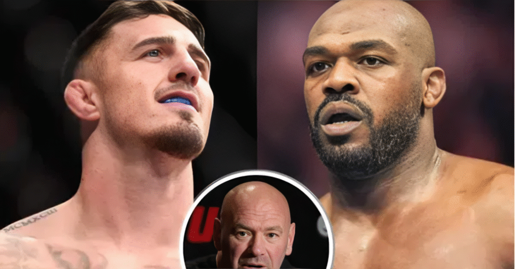 Tom Aspinall Jon Jones warning