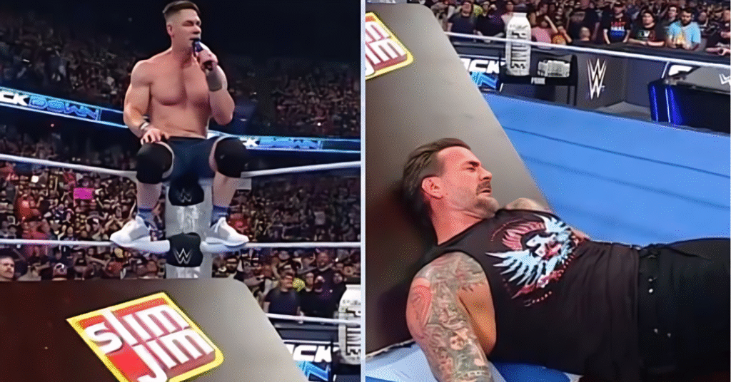 Claudio Castagnoli John Cena pipebomb