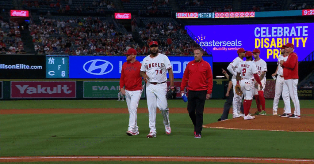 Angels baseball Kenley Jansen injury