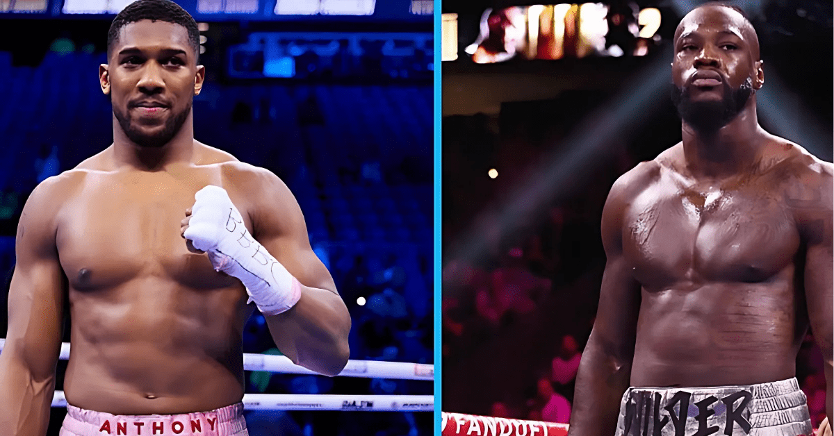 Anthony Joshua Deontay Wilder fight