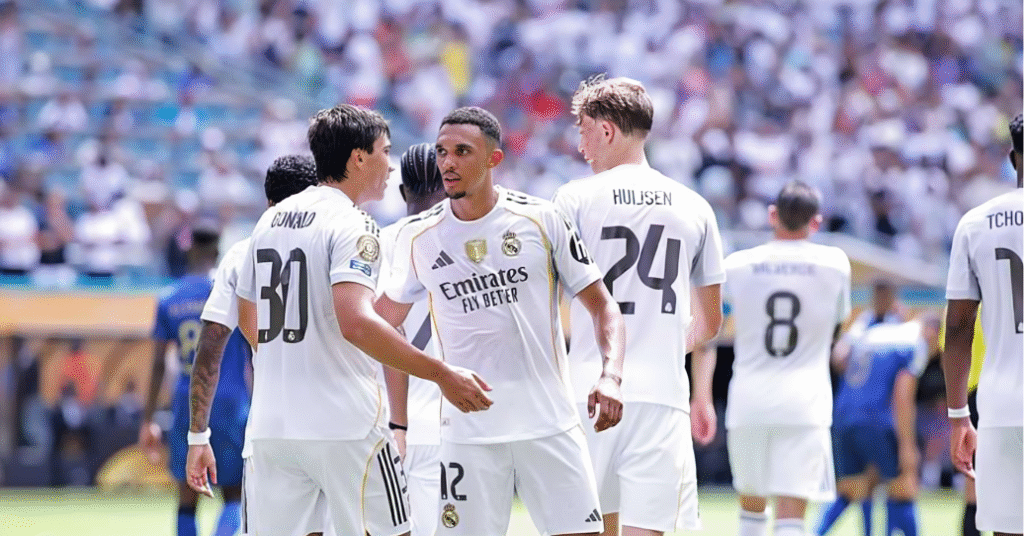 Real Madrid vs Pachuca Club World Cup