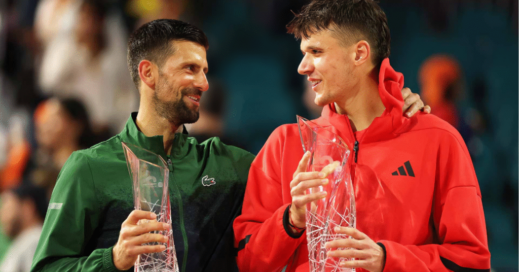 Novak Djokovic vs Jakub Mensik
