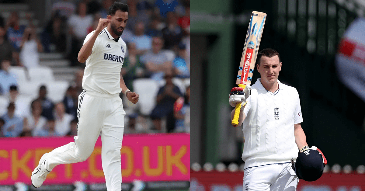 Harry Brook Prasidh Krishna England vs India