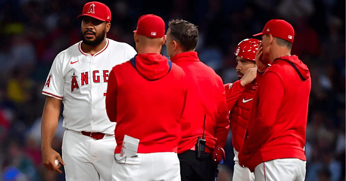 Angels baseball Kenley Jansen injury