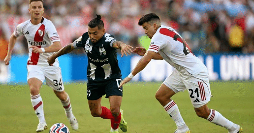 River Plate vs Monterrey Facundo Colidio