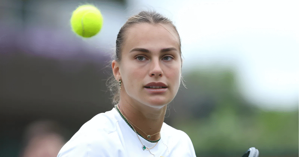 Carson Branstine Aryna Sabalenka Wimbledon