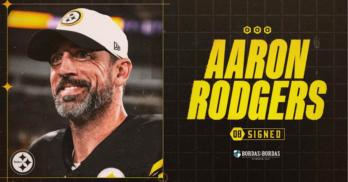Aaron Rodgers Steelers signing
