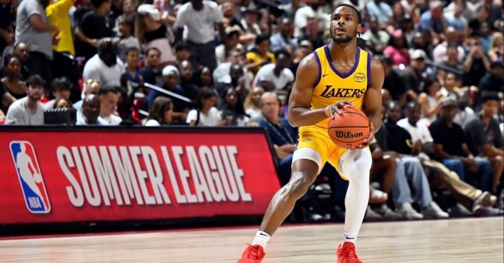 Bronny James summer league focus