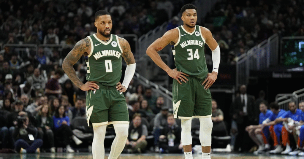 Giannis unhappy Lillard cut
