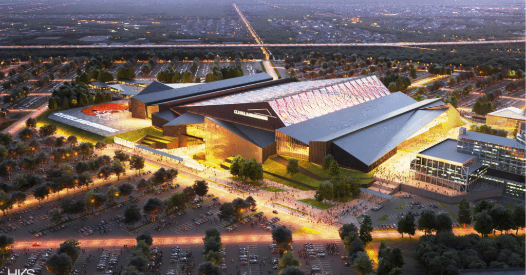 Browns $2.4B domed stadium Brook Park