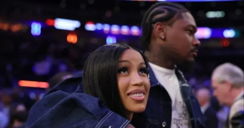 Cardi B Stefon Diggs
